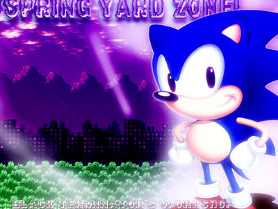 Sonic The Hedgehog 1: Spring Yard Zone WallPaper