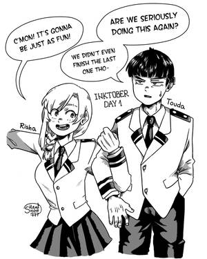 BNHA Inktober - [Day 1] Introduction by SilentSnow777