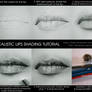 Realistic lips drawing tutorial