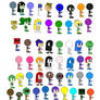 Most popular joke show 1910 characters