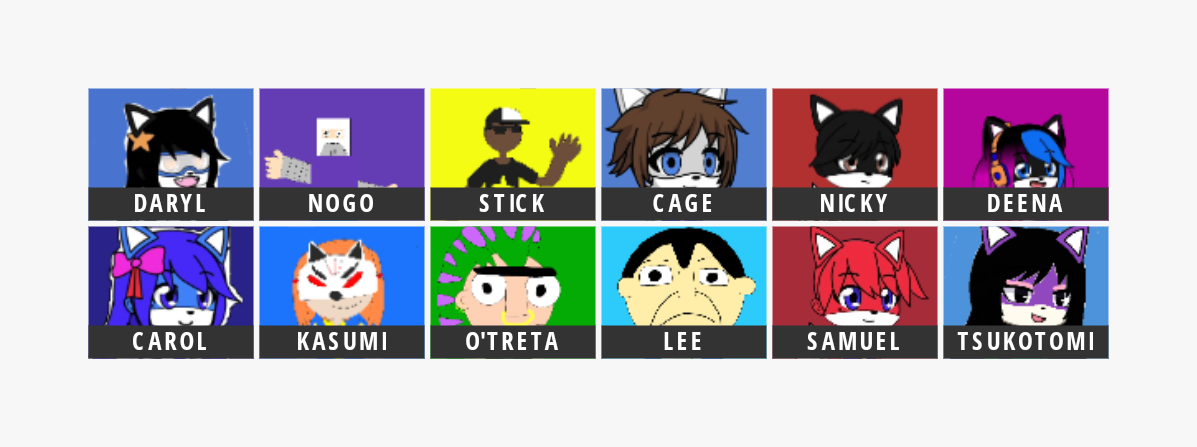 Joke show 1910 smash bros flash game roster