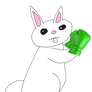 Scott the boxing bunny (PNG (