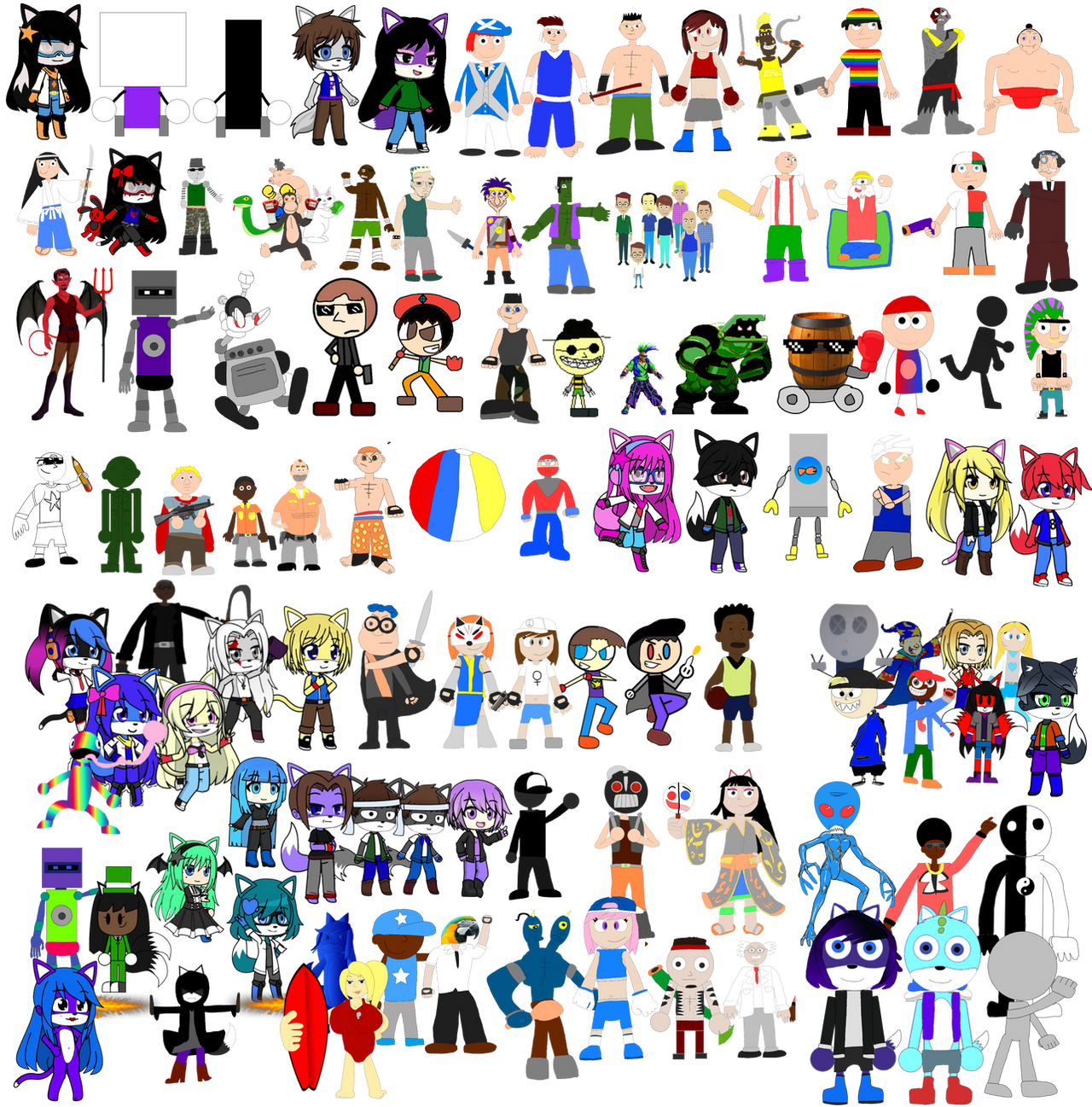 Joke show 1910 main characters