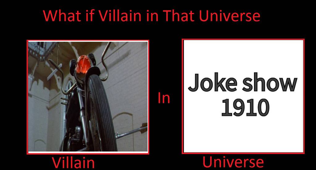 What if vampire bike was in joke show 1910