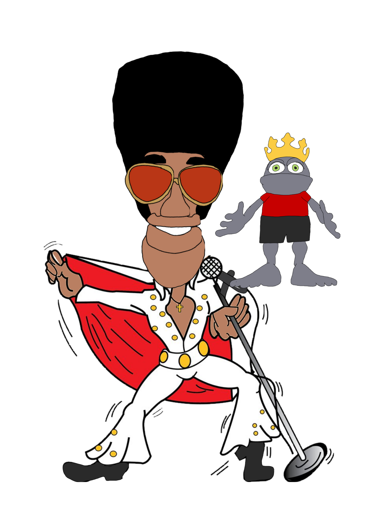 The king and the frog (PNG)