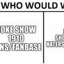 Joke show 1910 fans vs haters (who would win)
