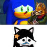Sonic and fox mccloud are sad for Daryl crygor