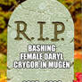 Bashing Female Daryl crygor in mugen is dead