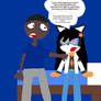 A guy helps with poor Daryl crygor