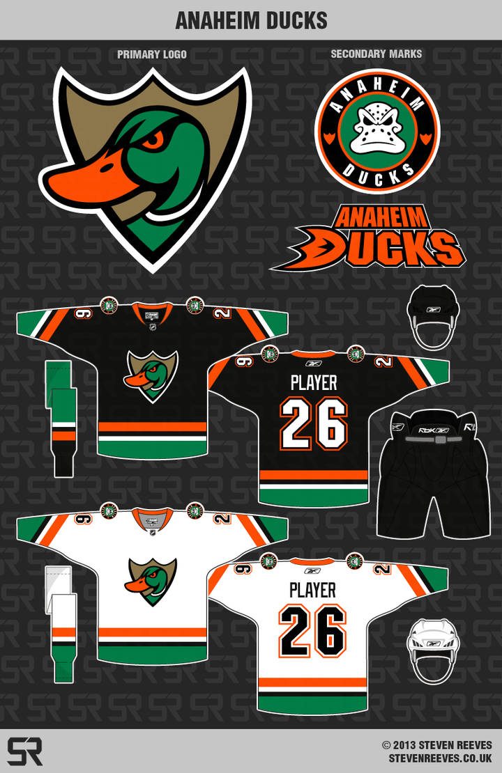 Anaheim Ducks - Away Jersey Concept by Gojira5000 on DeviantArt