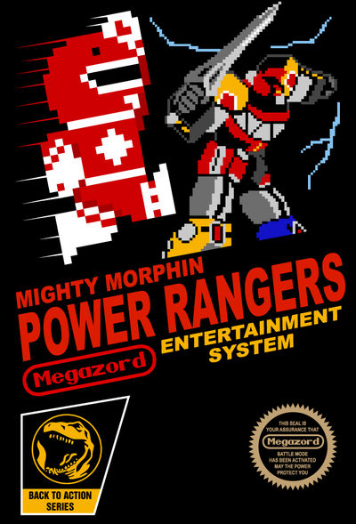 8- bit Power Rangers by wildwing64 on DeviantArt