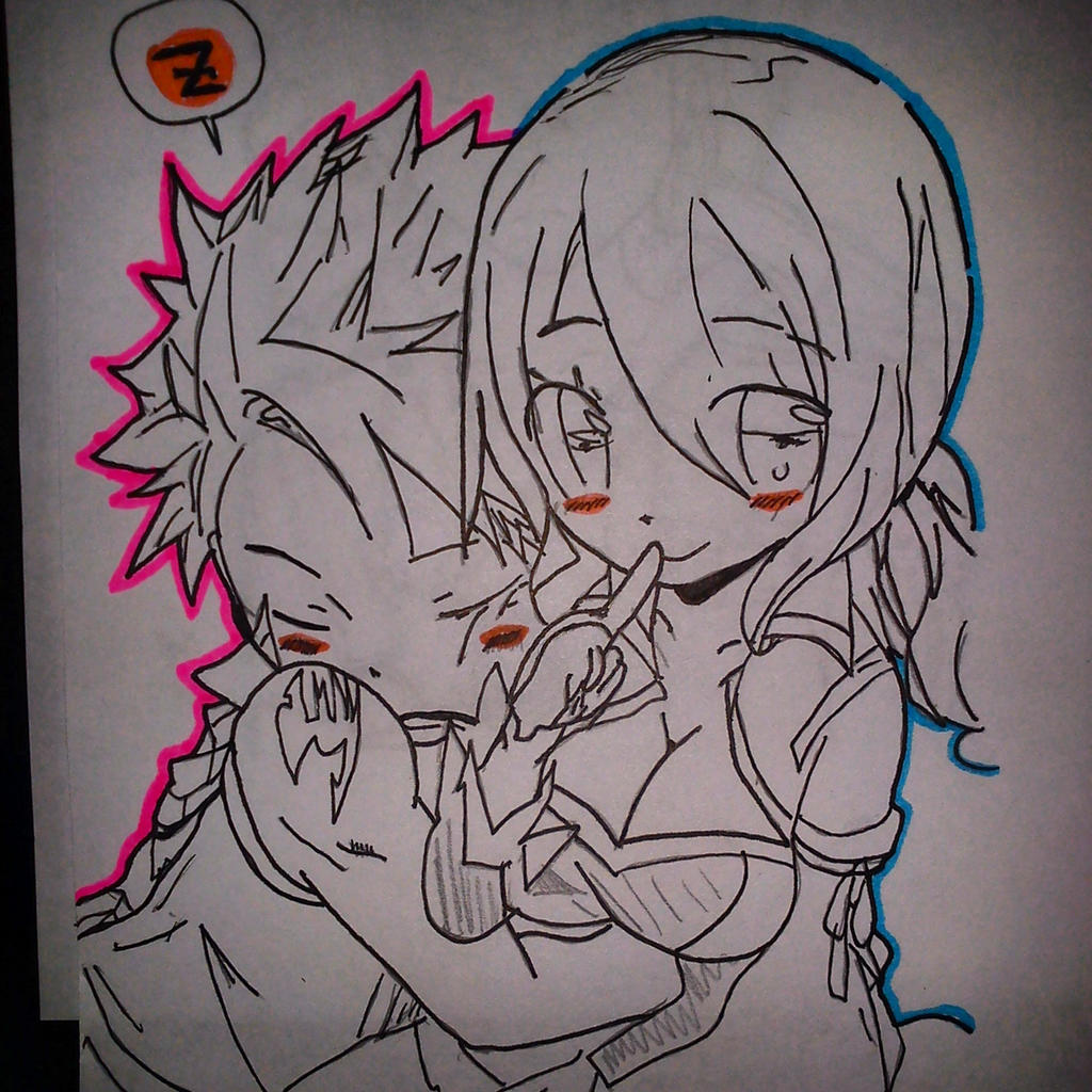 Natsu and Lucy