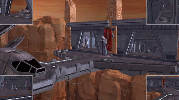 Korriban Landing Platform SWTOR for XNALara