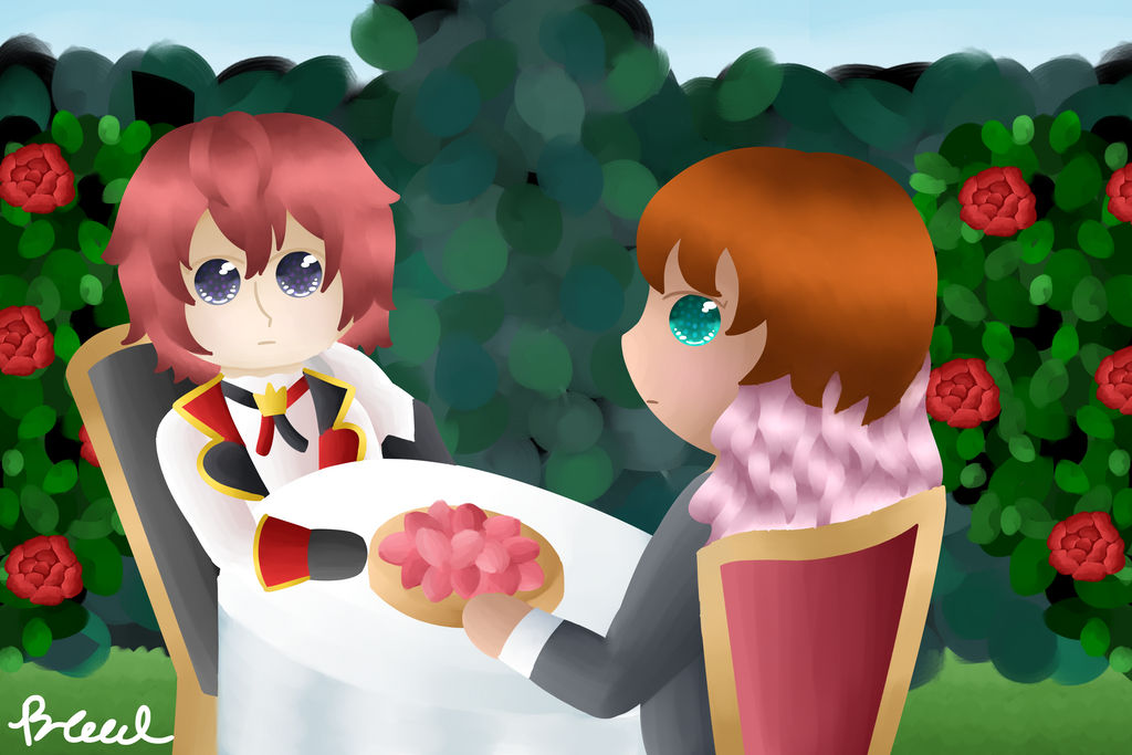 Lily And Riddle Tea Party by breadcheese444 on DeviantArt