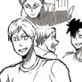 Haikyuu Lev Sketches