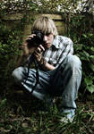 SelfPortrait - GardenMirror by DannyAtrophy