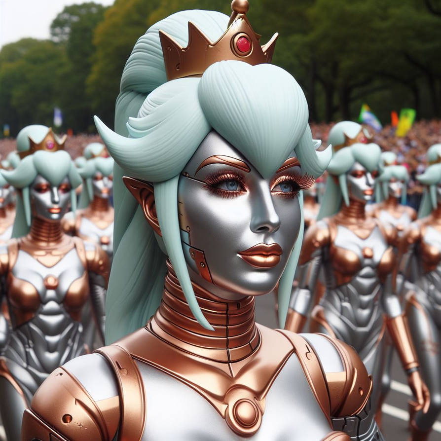 Peach Bot Robot Peach 13 by QueenJupyterMartin on DeviantArt
