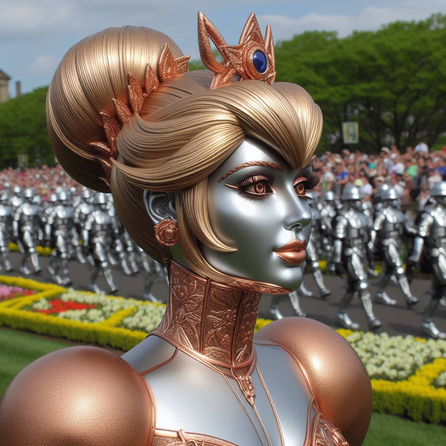 Peach Bot Robot Peach 177 by QueenJupyterMartin on DeviantArt
