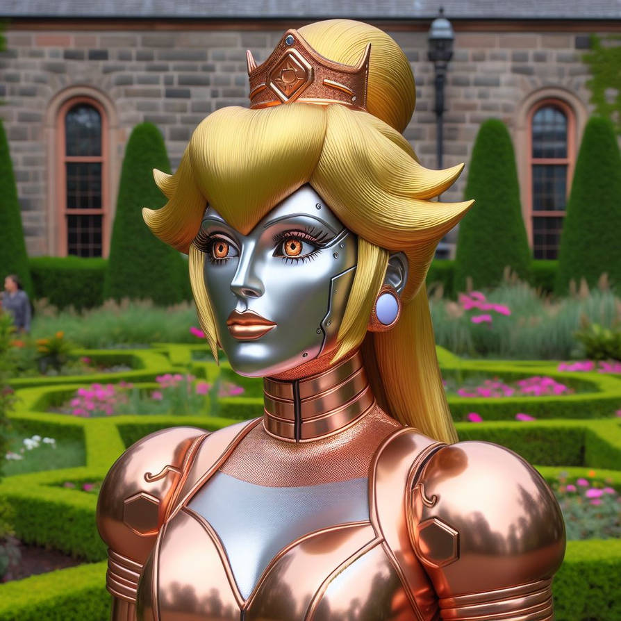 Peach Bot Robot Peach 200 by QueenJupyterMartin on DeviantArt