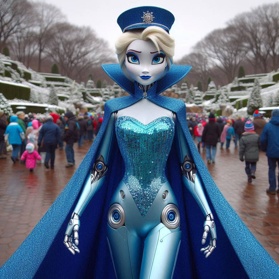 Elsa Block Bot Robot Elsa 25 by QueenJupyterMartin on DeviantArt