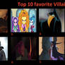 My Top 10 Favorite Villains of All Time