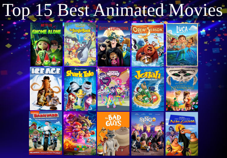 My Top 15 Best Animated Movies by Octopus1212 on DeviantArt