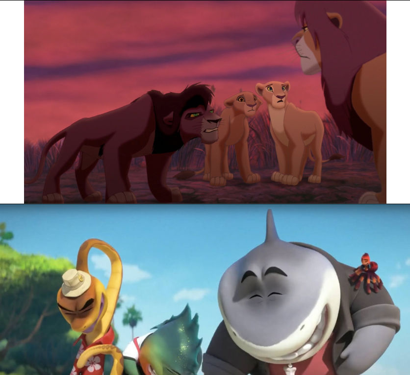 Simba Being Rude The Bad Guys laugh at Kovu Insults Simba by Octopus1212 on DeviantArt