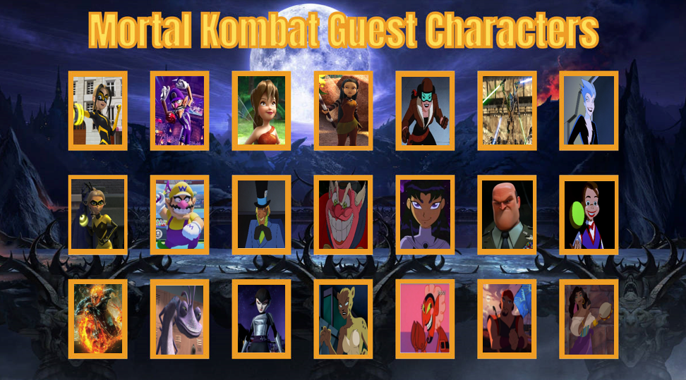 My Mortal Kombat 12 Roster Wishlist by OrangeMKNinja on DeviantArt