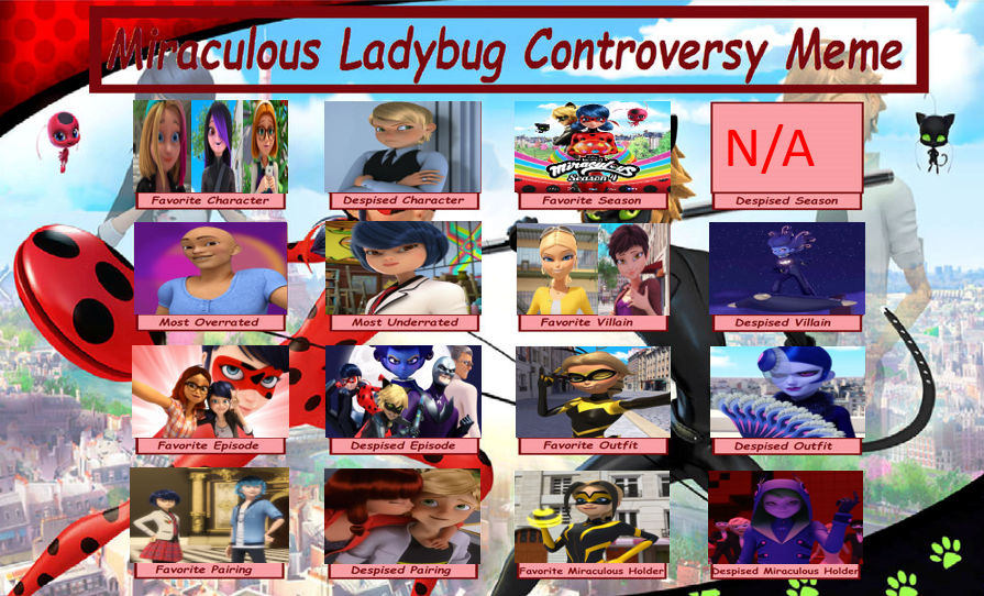 Miraculous Ladybug Controversy Meme by Octopus1212 on DeviantArt