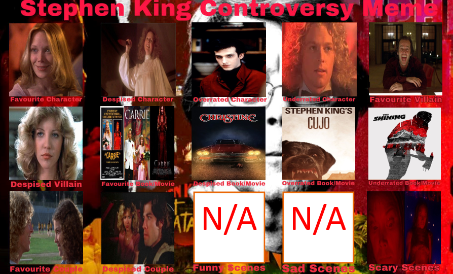 Stephen King Controversy Meme by Octopus1212 on DeviantArt