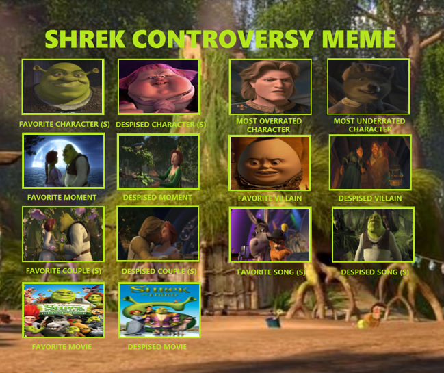 Shrek Controversy Meme by Octopus1212 on DeviantArt