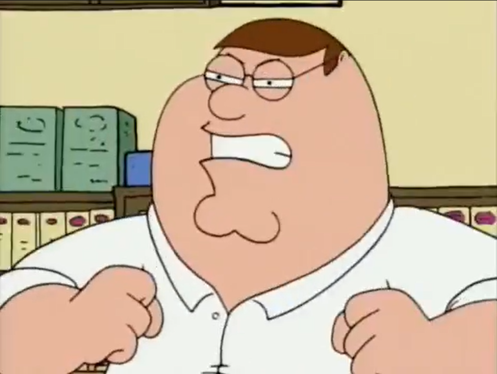Peter Griffin (Angry) by Octopus1212 on DeviantArt