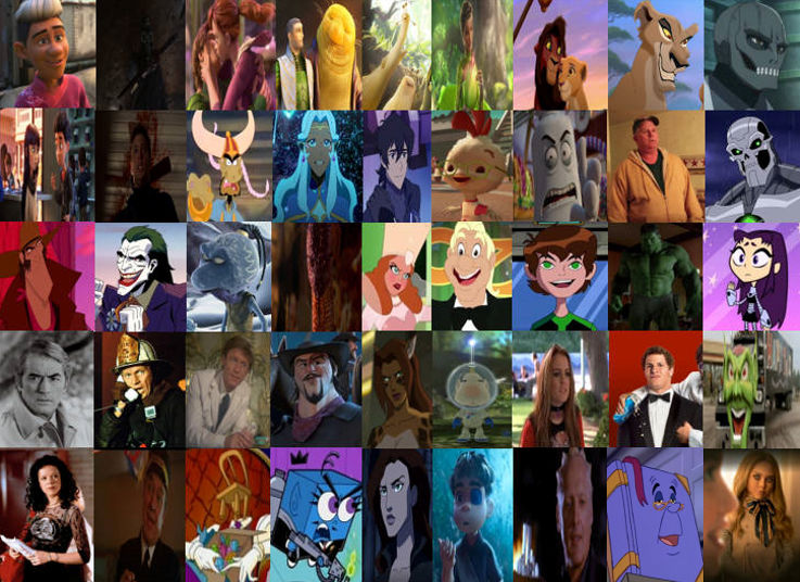Characters Collages Deviantart Collage Of My Characters I Like From Media I Hate by Octopus1212 on ...