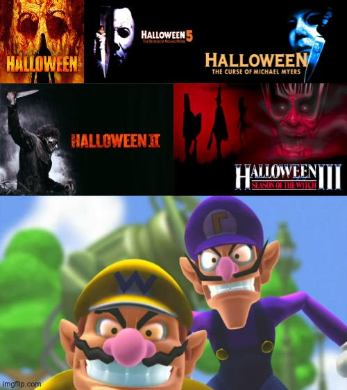 Wario And Waluigi Hates The Worst Halloween Movies By Octopus1212 On wario-and-waluigi-hates-the-worst-halloween-movies-by-octopus1212-on
