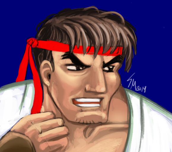 SF 2 Ryu by SteveMillersArt on DeviantArt