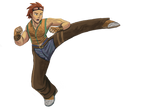 Hwoarang by SteveMillersArt