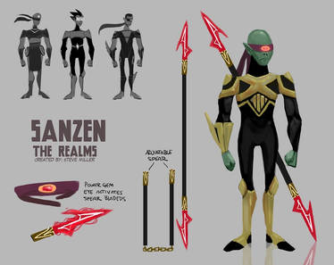 Sanzen Character Design