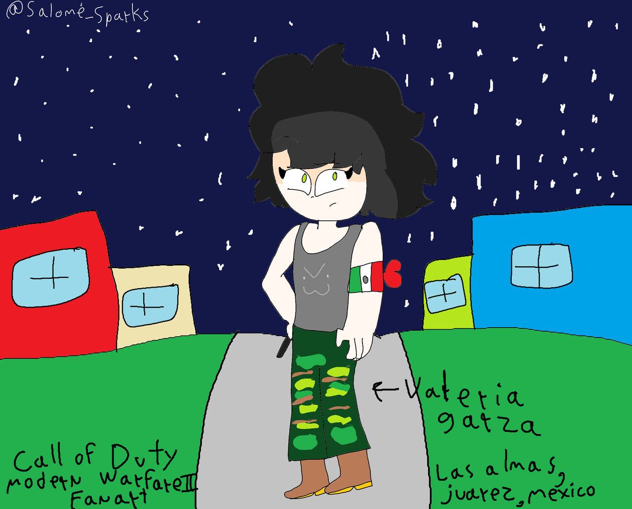 Valaria Cod Call of duty fanart of Valeria Garzas by salomesparks12 on DeviantArt