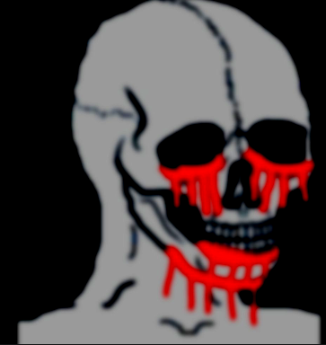Scary blurry wojak skull i made by Haadie2232 on DeviantArt