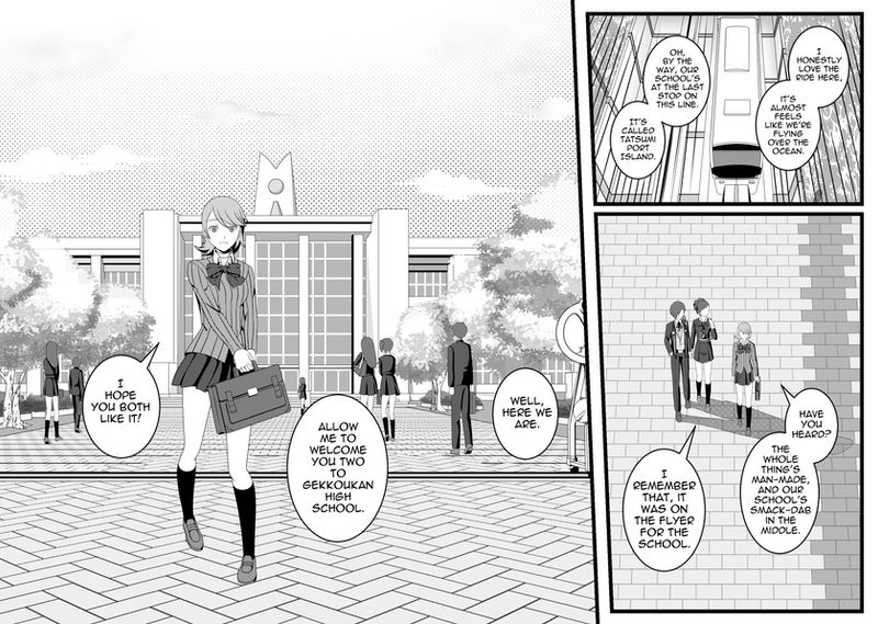 Persona 3 Echoing Soul Comic Page 20 and 21