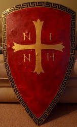 Byzantine Inspired Heraldic Shield