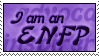 Stamp: I am an ENFP by Jammerlee