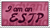 Stamp: I am an ESTP