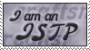 Stamp: I am an ISTP by Jammerlee