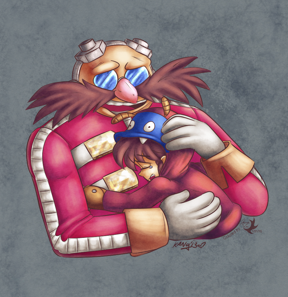 COMMISSION: Eggman and Ovi