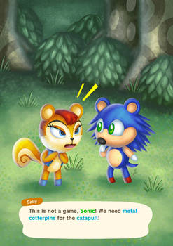 This is not a game, Sonic!