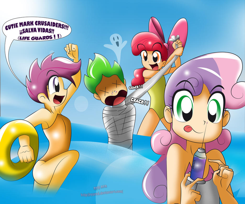 Cutie Mark Crusaders Beach