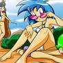 VINYL SCRATCH  beach