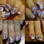 Purple marbling