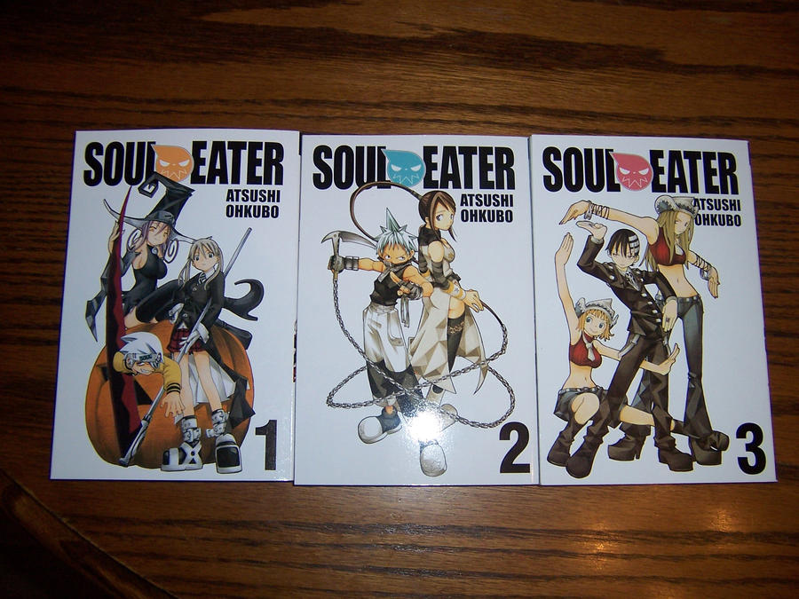 Soul Eater Volumes 1, 2, and 3 by purple-panda64 on DeviantArt